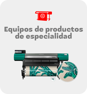 Equipos de Productos de Especialidad
